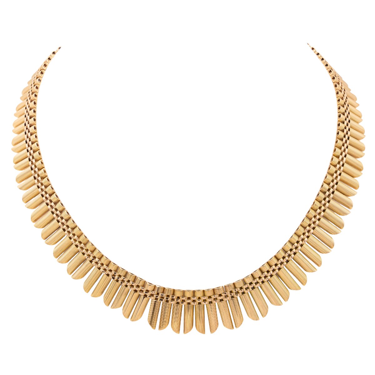 Collier Maille souple en or jaune - Castafiore