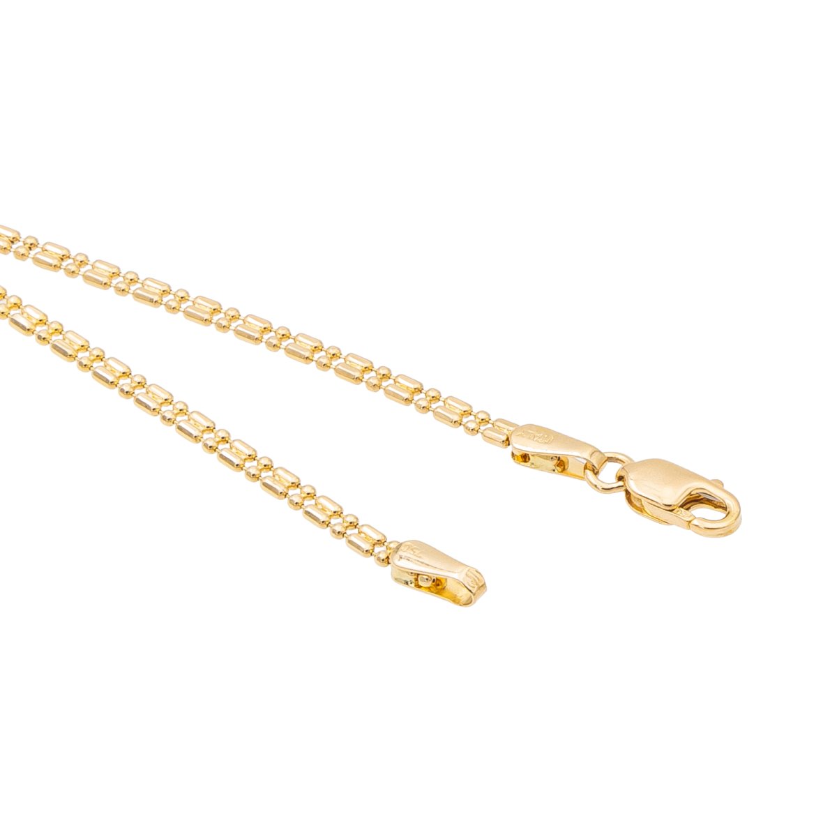 Collier Maille souple Pampilles en or jaune - Castafiore