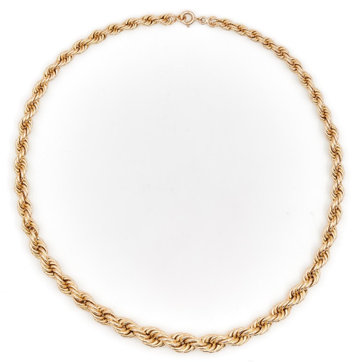Collier Maille torsadée en or jaune - Castafiore