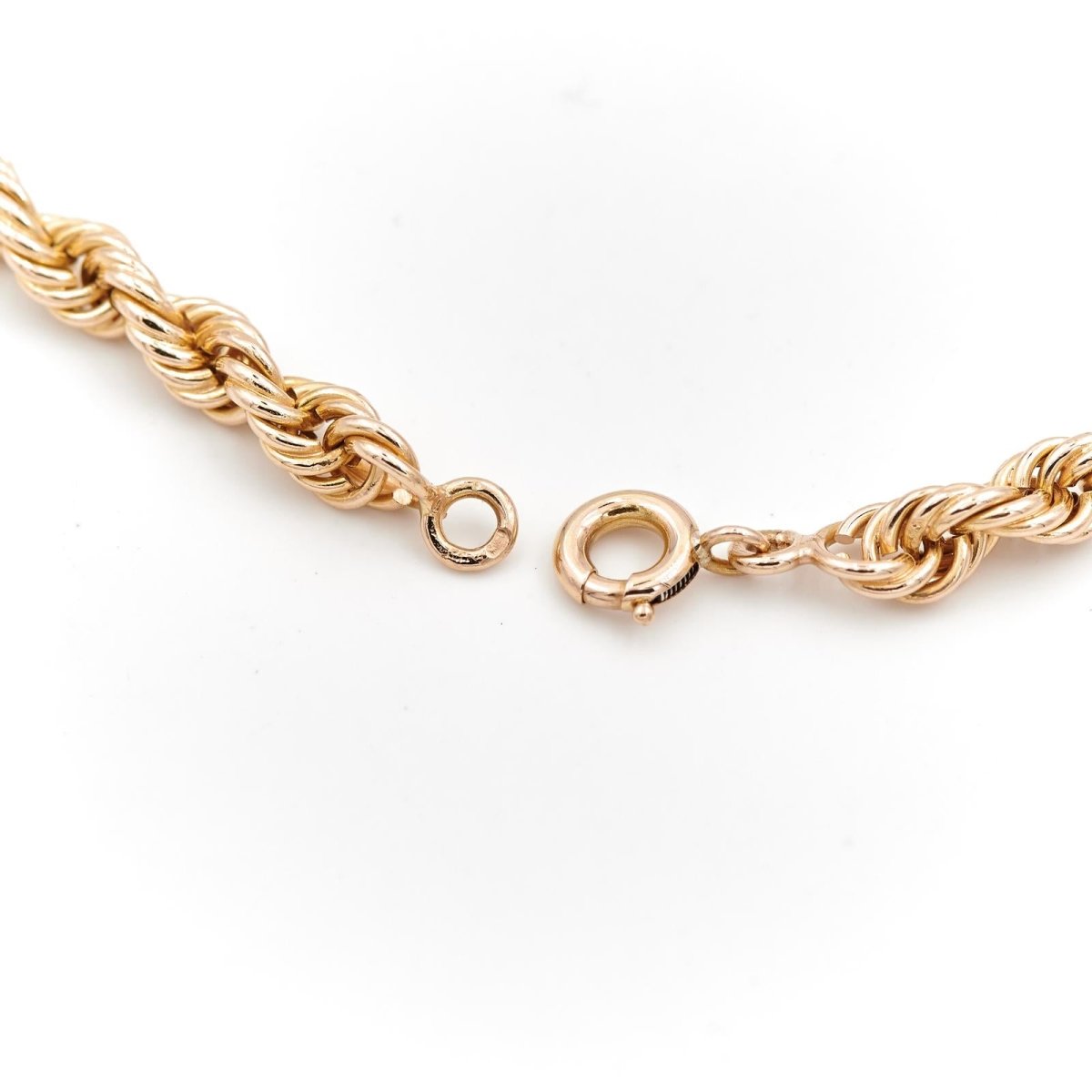 Collier Maille torsadée en or jaune - Castafiore