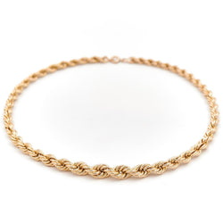 Collier Maille torsadée en or jaune - Castafiore