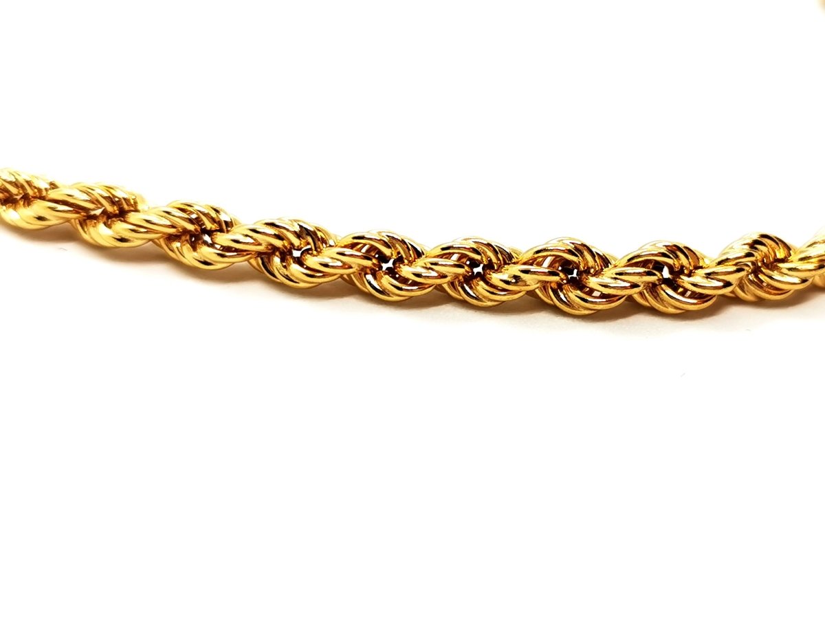 Collier Maille torsadée en or jaune - Castafiore