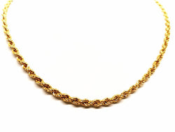 Collier Maille torsadée en or jaune - Castafiore