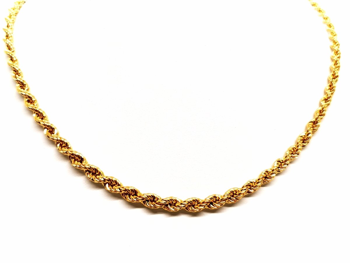 Collier Maille torsadée en or jaune - Castafiore