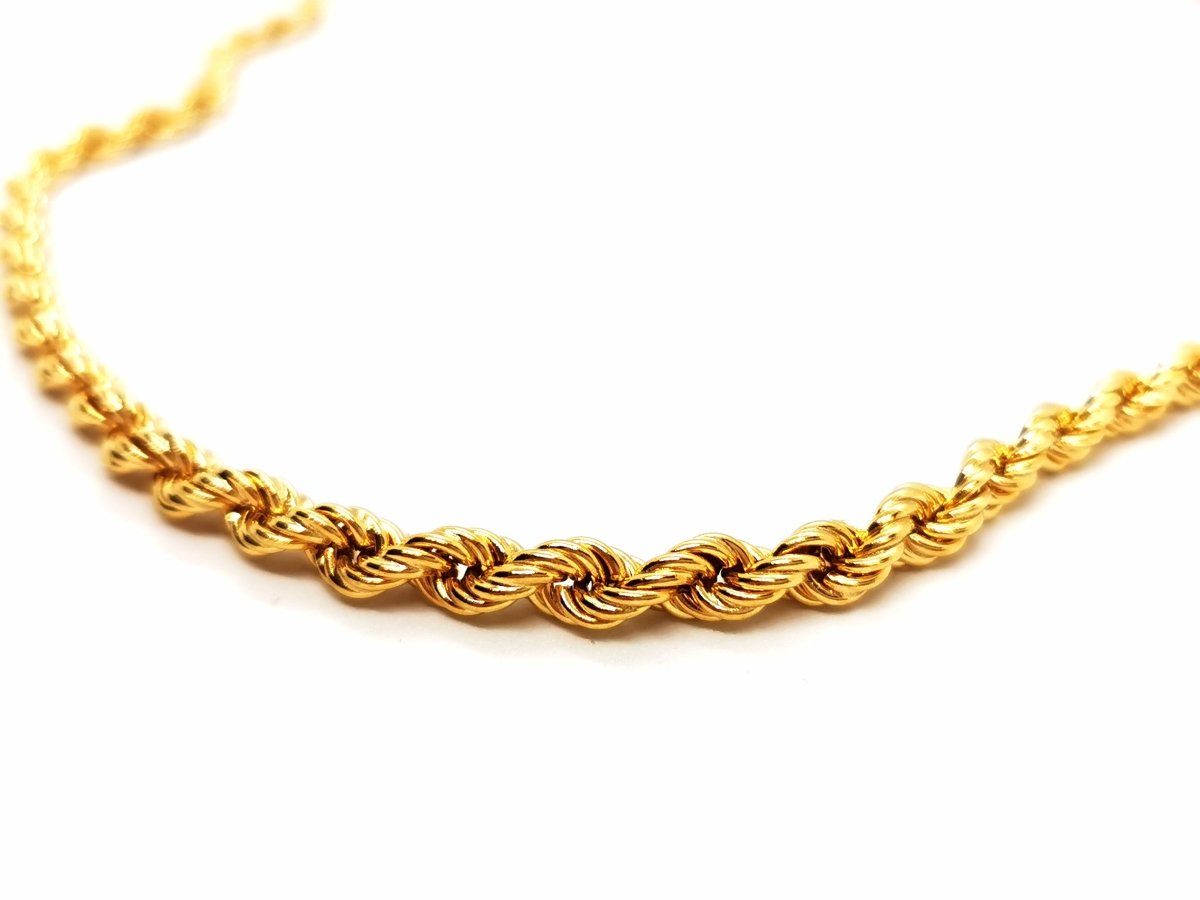 Collier Maille torsadée en or jaune - Castafiore