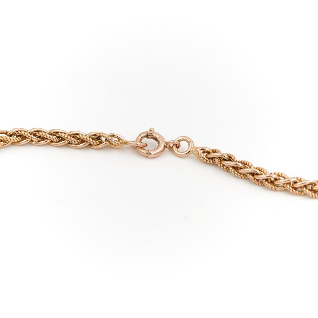 Collier Maille torsadée Or jaune - Castafiore