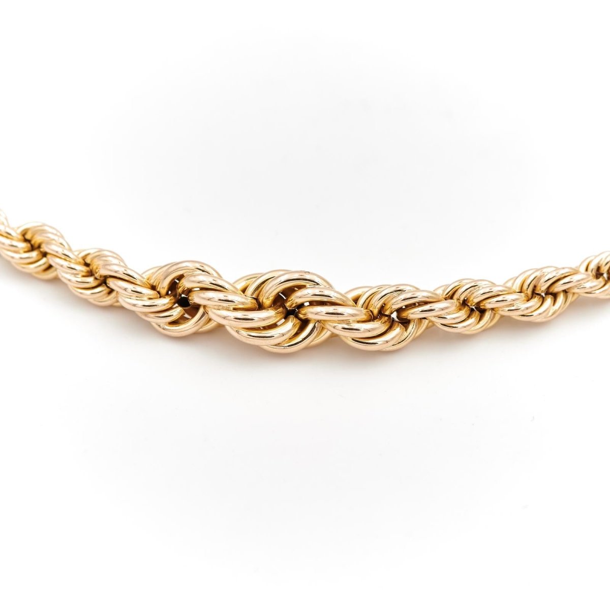 Collier Maille torsadée Or jaune - Castafiore