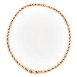 Collier Maille torsadée Or jaune - Castafiore