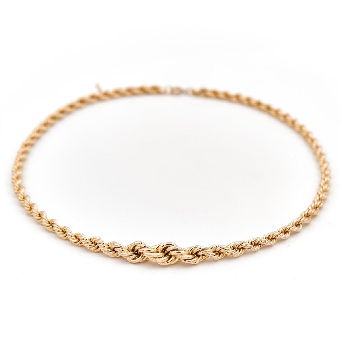 Collier Maille torsadée Or jaune - Castafiore