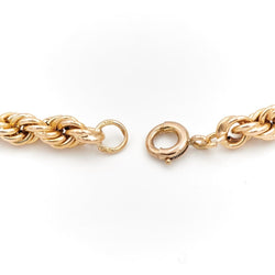 Collier Maille torsadée Or jaune - Castafiore