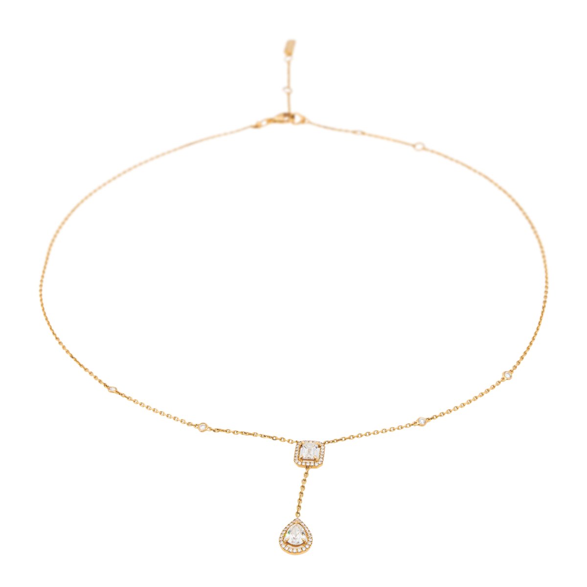 Collier MESSIKA "My twin " en or rose et diamants - Castafiore