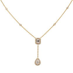 Collier MESSIKA "My twin " en or rose et diamants - Castafiore