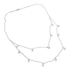 Collier Messika or blanc, diamants. - Castafiore