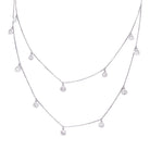 Collier Messika or blanc, diamants. - Castafiore