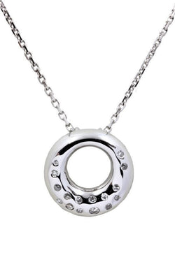 COLLIER MODERNE DIAMANTS - Castafiore