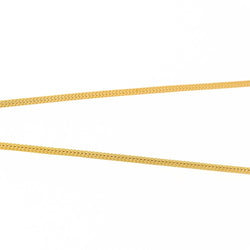 Collier Négligé cœur en ors jaune et blanc - Castafiore