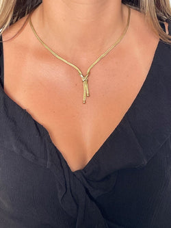 Collier Négligé en or jaune - Castafiore