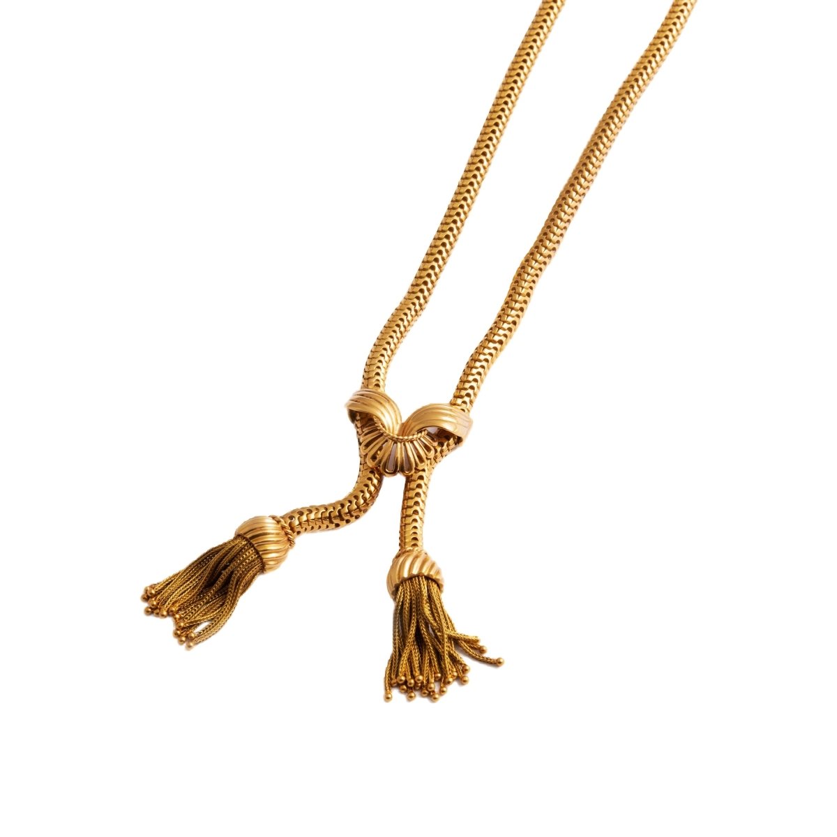 Collier Négligé en or jaune - Castafiore