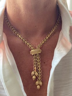 Collier Négligé en or jaune