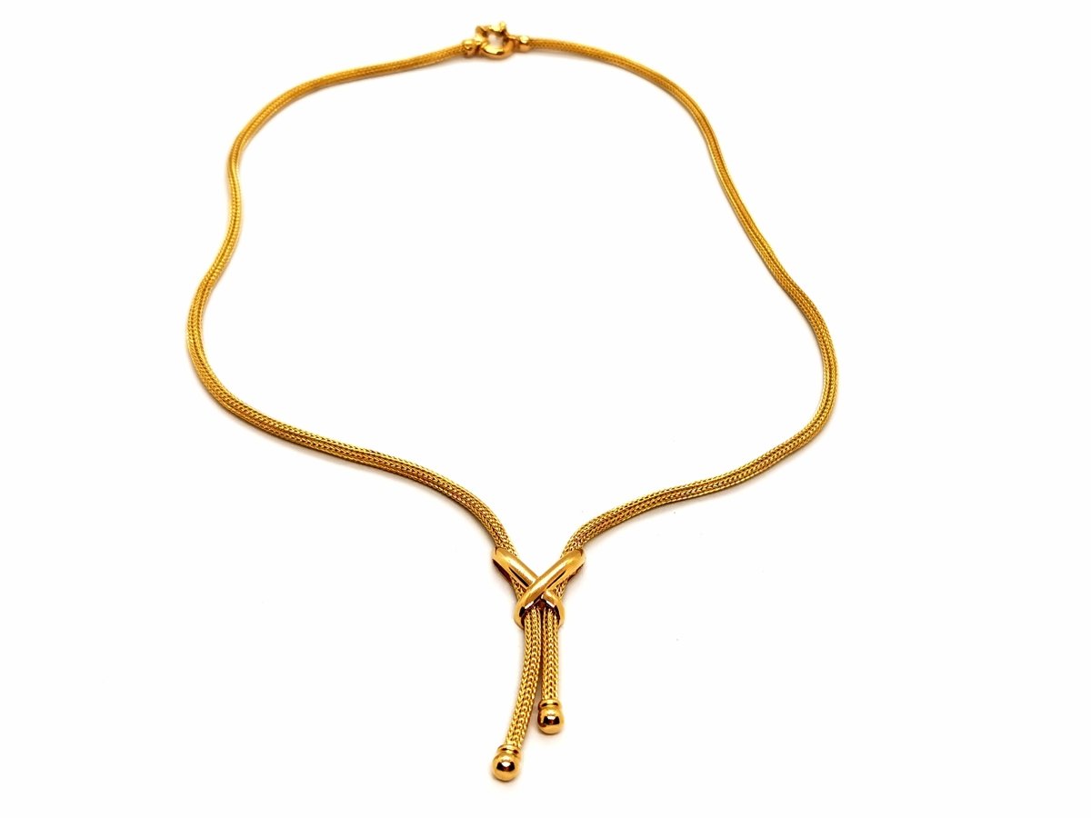 Collier Négligé en or jaune - Castafiore
