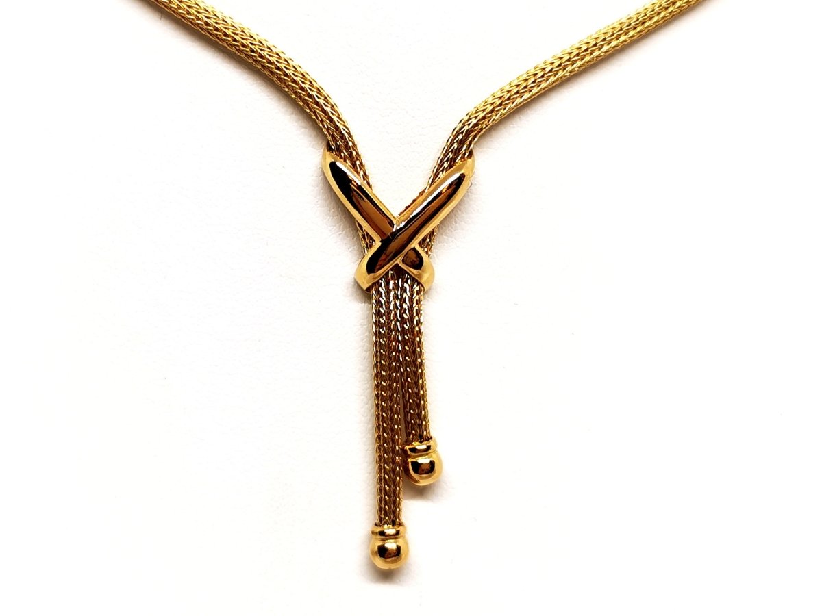 Collier Négligé en or jaune - Castafiore