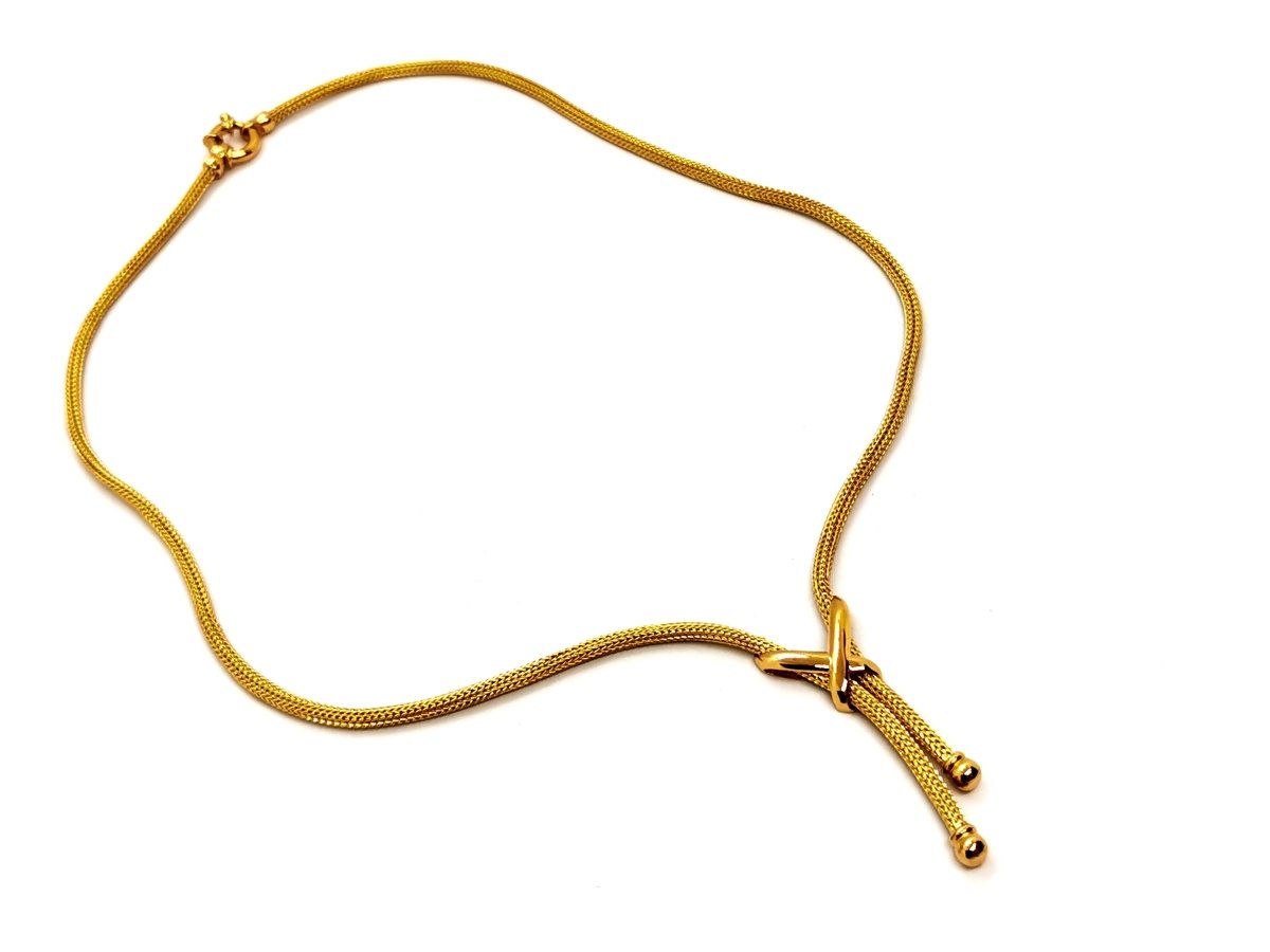 Collier Négligé en or jaune - Castafiore