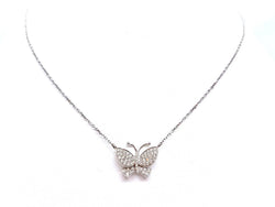 Collier Or blanc Diamant - Castafiore