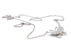 Collier Or blanc Diamant - Castafiore