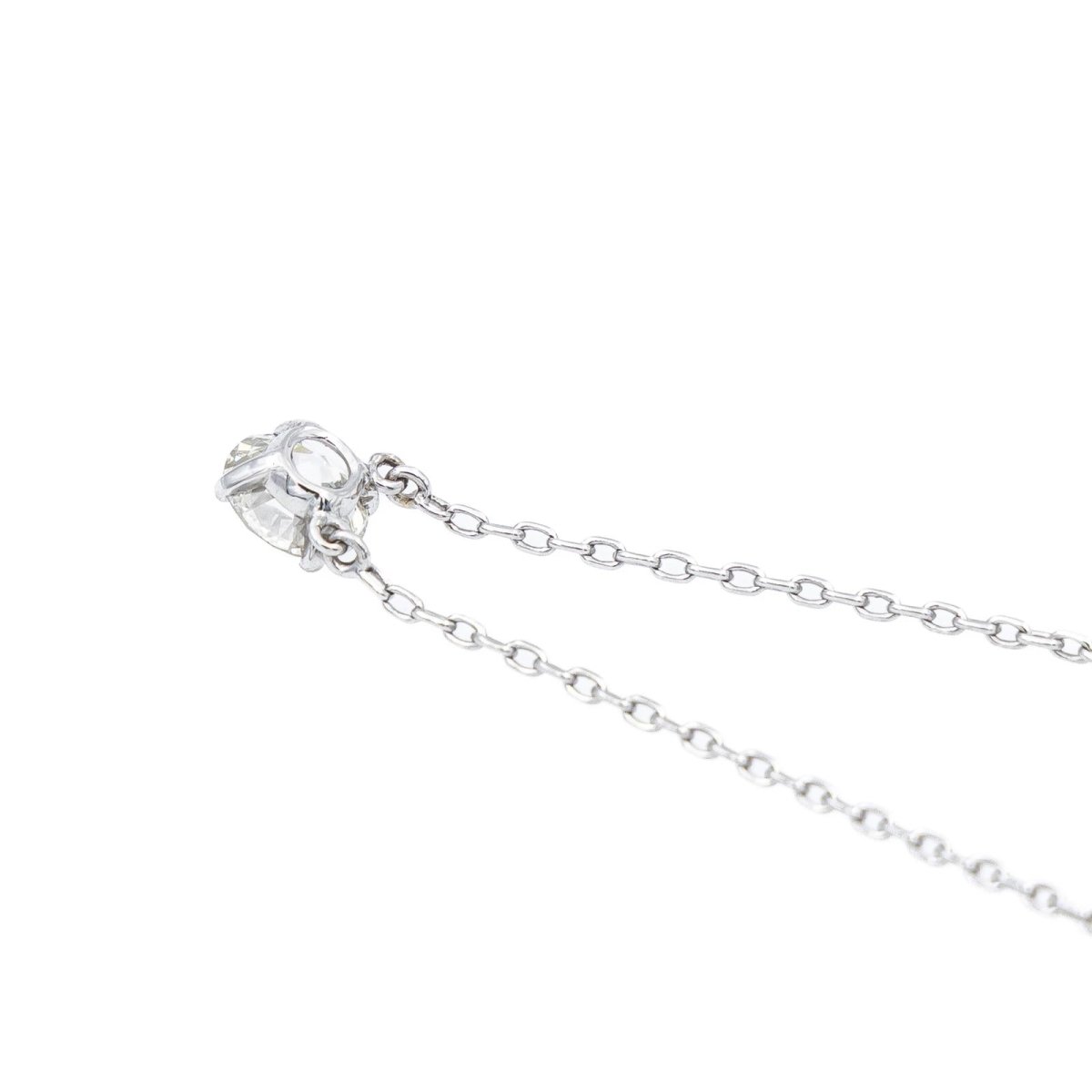 Collier Or blanc Diamant - Castafiore