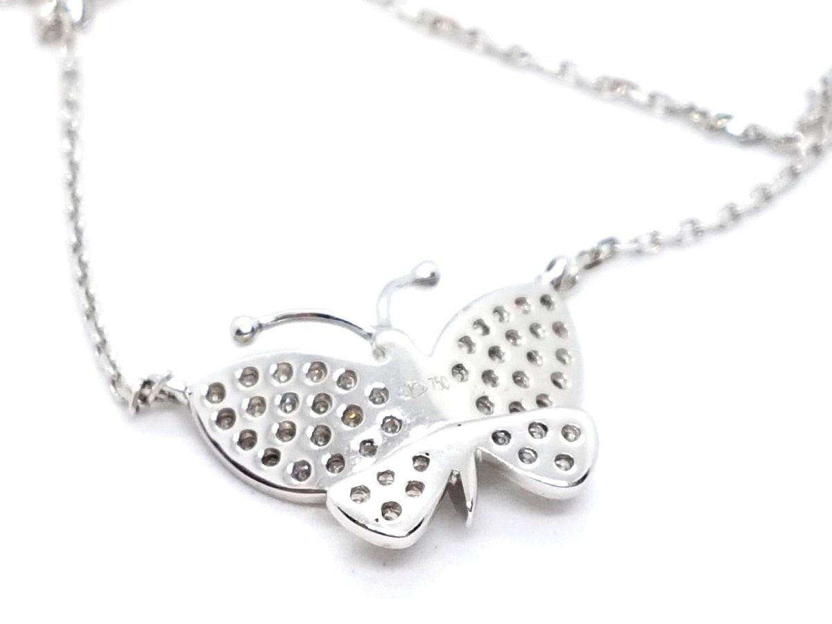 Collier Or blanc Diamant - Castafiore