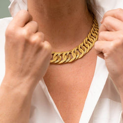 Collier Or création de Georges Lenfant pour la Maison Mellerio - Castafiore