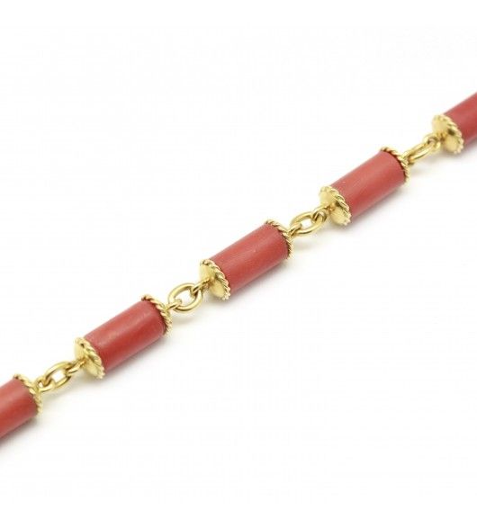 Collier - Or et corail - Castafiore