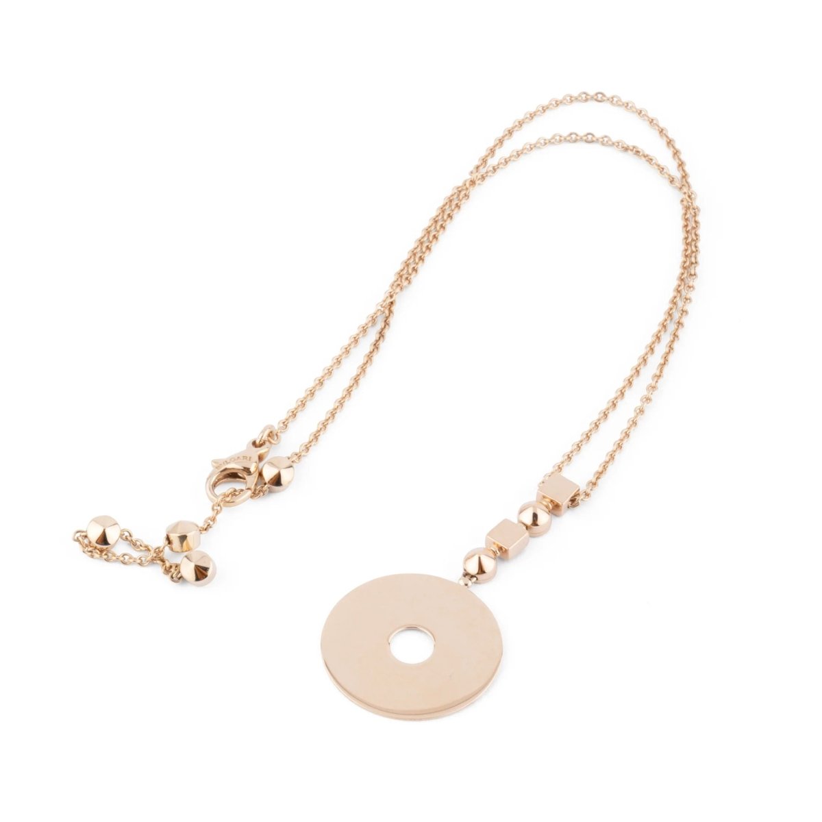 Collier or jaune de la maison Bvlgari modèle Lucia - Castafiore