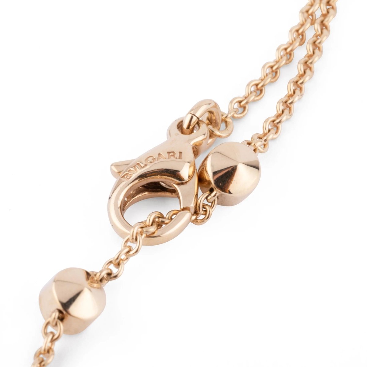 Collier or jaune de la maison Bvlgari modèle Lucia - Castafiore