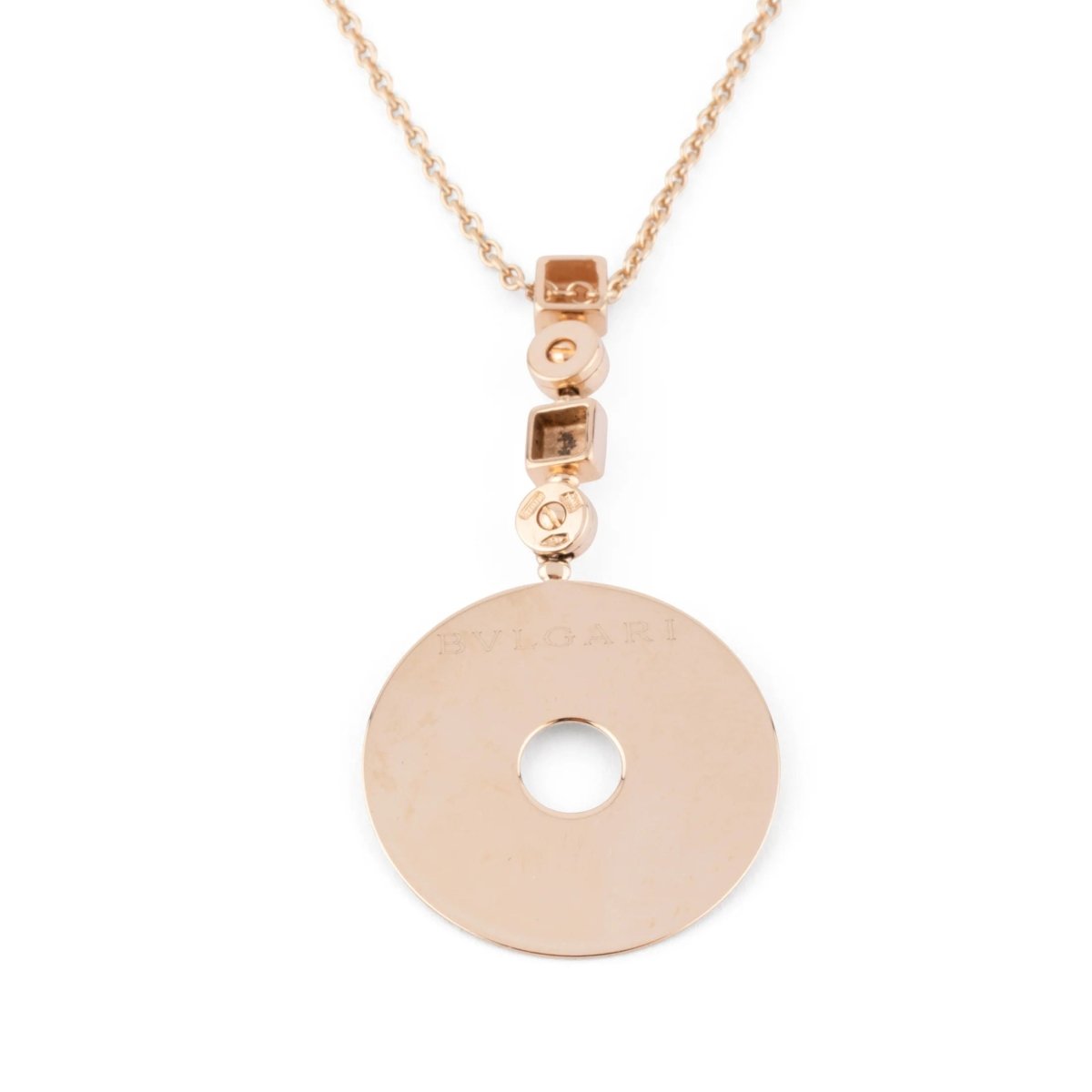 Collier or jaune de la maison Bvlgari modèle Lucia - Castafiore