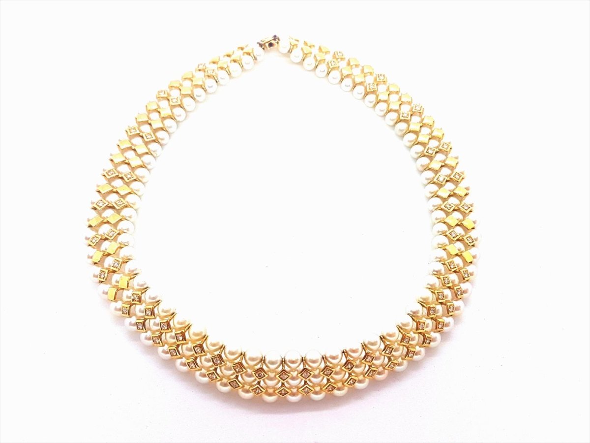 Collier Or jaune Diamant - Castafiore