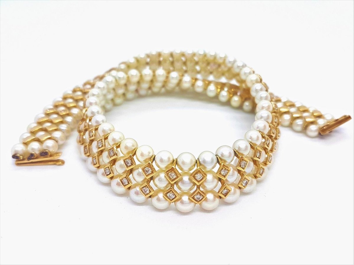 Collier Or jaune Diamant - Castafiore