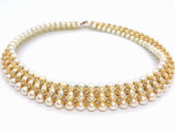 Collier Or jaune Diamant - Castafiore