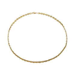 Collier or jaune, grains de café - Castafiore