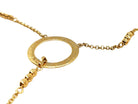 Collier Pendentif anneaux en or jaune - Castafiore