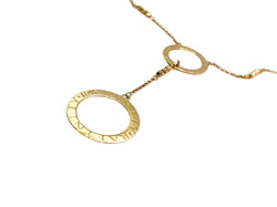 Collier Pendentif anneaux en or jaune - Castafiore