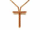 Collier Pendentif croix en or jaune - Castafiore