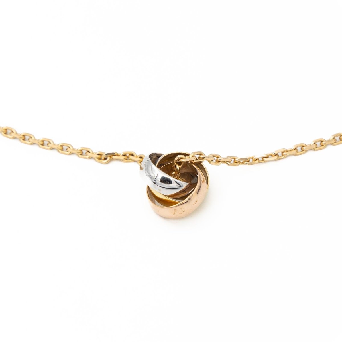 Collier Pendentif en 3 ors - Castafiore