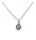 Collier Pendentif en or blanc et diamant - Castafiore