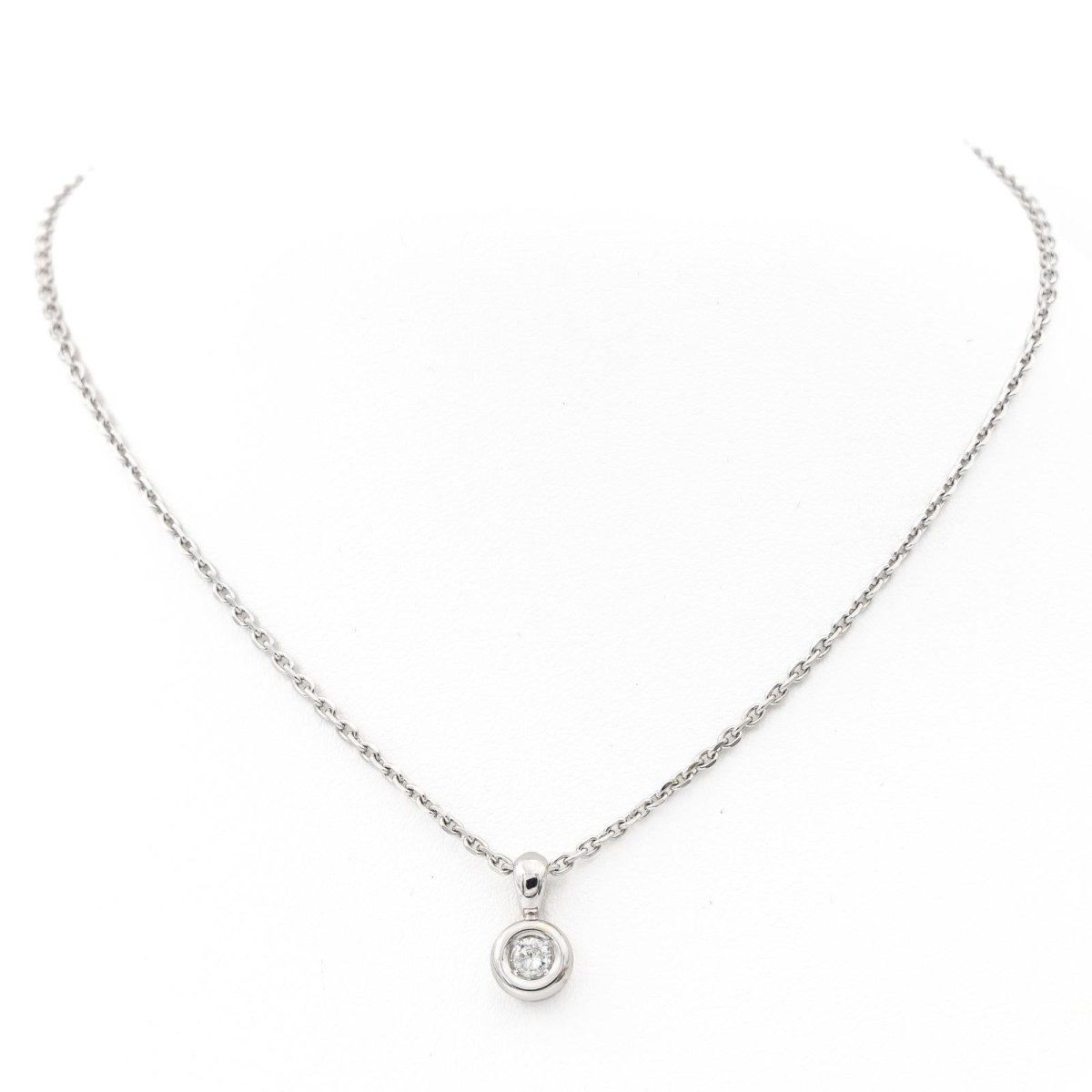 Collier Pendentif en or blanc et diamant - Castafiore