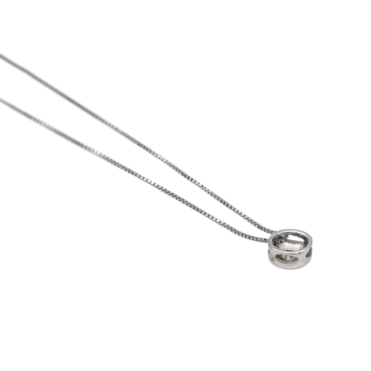 Collier Pendentif en or blanc et diamant - Castafiore