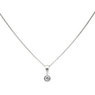 Collier Pendentif en or blanc et diamant - Castafiore