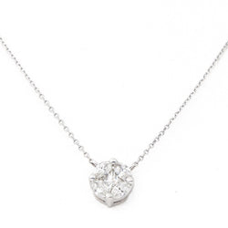 Collier Pendentif en or blanc et diamants - Castafiore