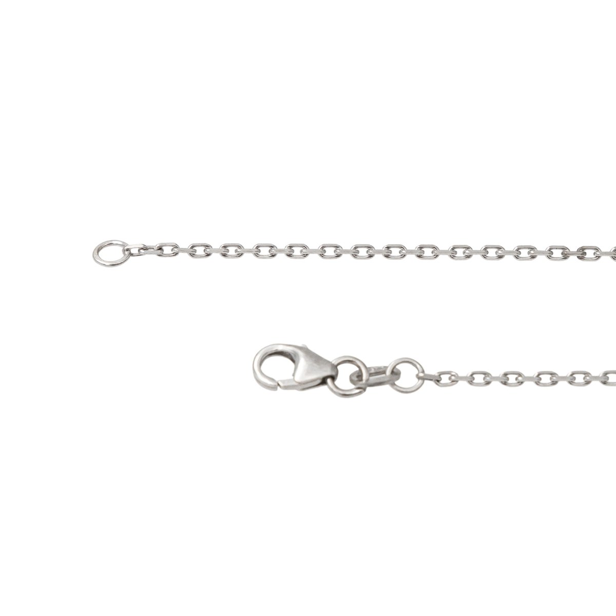 Collier pendentif en or blanc et diamants - Castafiore