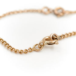 Collier Pendentif en or jaune, diamant et saphir - Castafiore